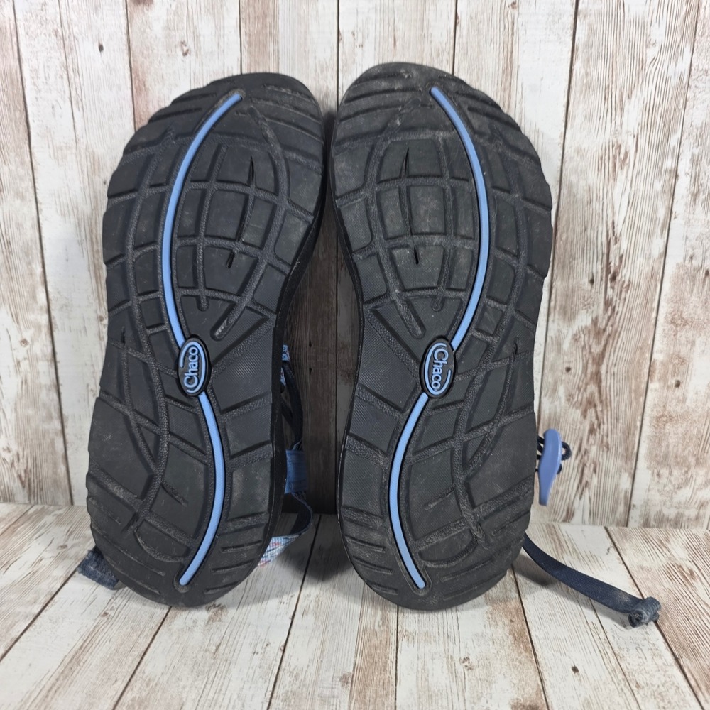 Chaco Women's Multicolor Strappy Sandals - Blue/Black - Picture 6 of 6
